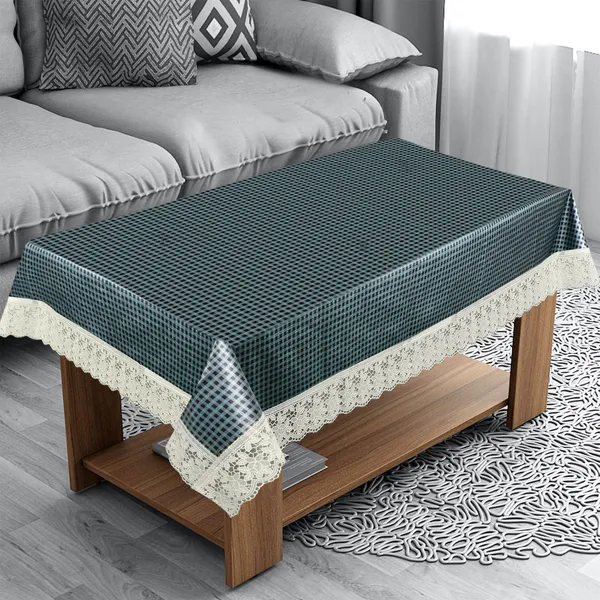 PVC_Center_Table_Cover_With_Border_Lace_(Size-40x60_Inches,_Color-Black)