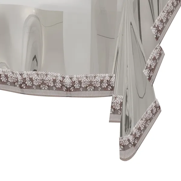 PVC_Transparent_Center_Table_Cover_With_Printed_Lace_(Size-40x60_Inches,_Color-Transparent)