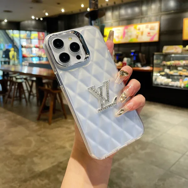 LV Leather Case for iPhone Black Yard of Deals