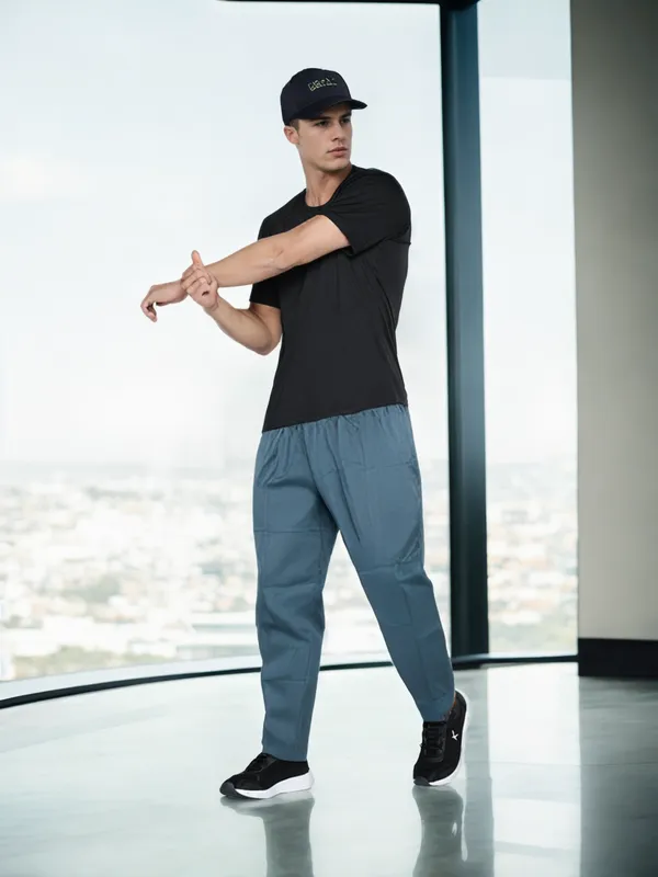 Ismail_Men's_Cotton_Full_Elastic_(Bayer_Blue_Colour)_Pyjama