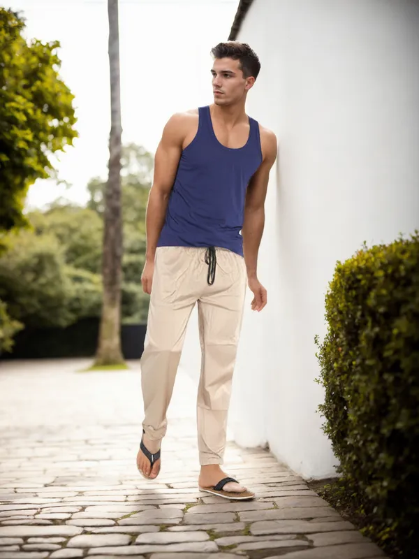 Ismail_Men's_Cotton_Full_Elastic_(Skin_Colour)_Pyjama