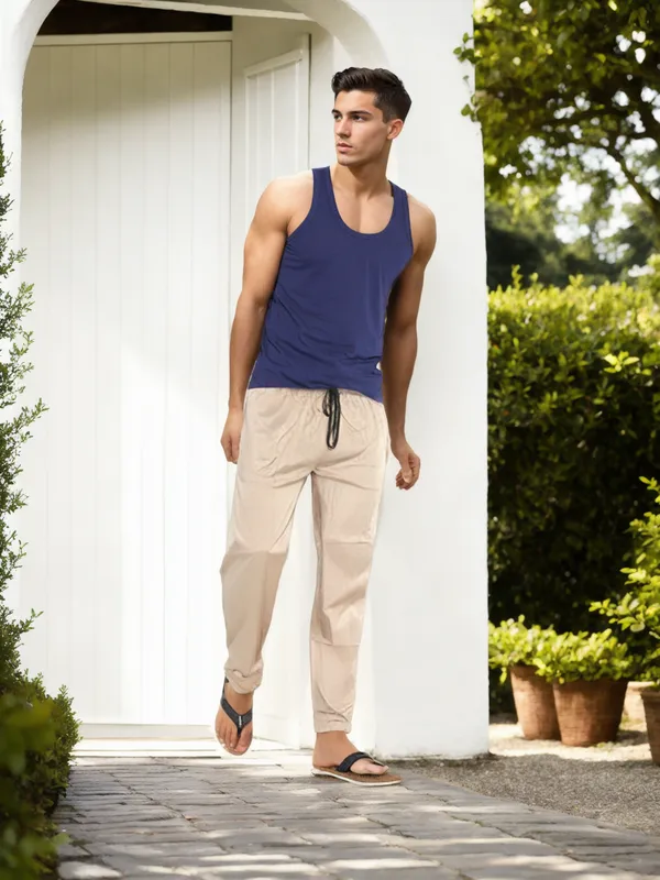 Ismail_Men's_Cotton_Full_Elastic_(Skin_Colour)_Pyjama