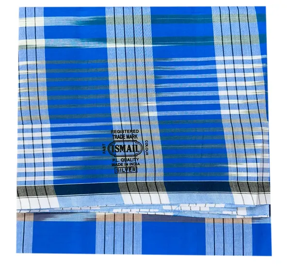 Ismail_Men'S_100%_Pure_Cotton_Lungi_2.10_Meter