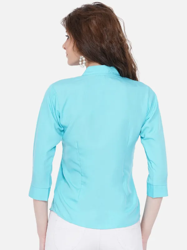 RIYA_Women_SkyBlue_Formal_Shirt