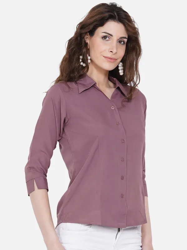 RIYA_Women_Lavender_Formal_Shirt