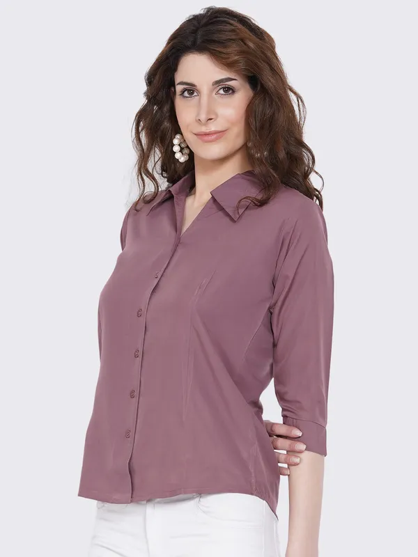 RIYA_Women_Lavender_Formal_Shirt