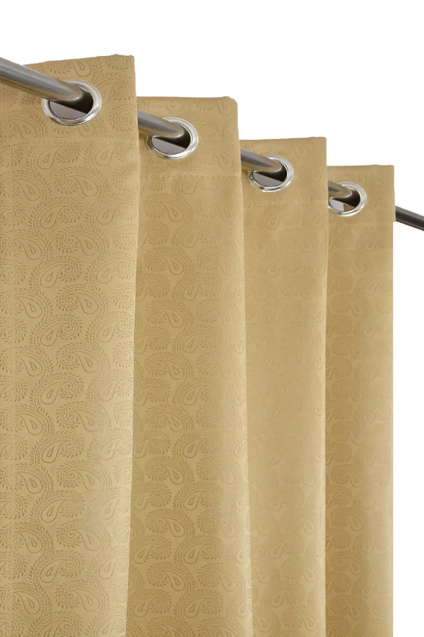 Floral_Emboss_Pack_of_2_Beige_Blackout_Long_Door_Curtains