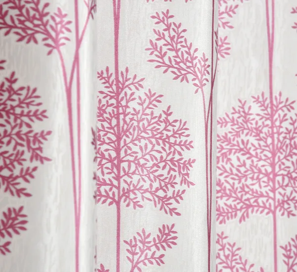Tree_Print_Pack_of_2_Red_Room_Darkening_Long_Door_Curtains
