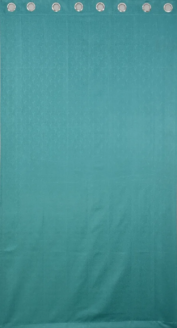 Floral_Emboss_Pack_of_2_Aqua_Blackout_Long_Door_Curtains