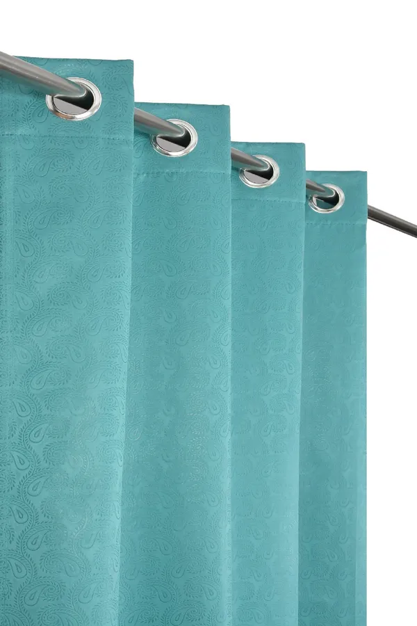 Floral_Emboss_Pack_of_2_Aqua_Blackout_Long_Door_Curtains