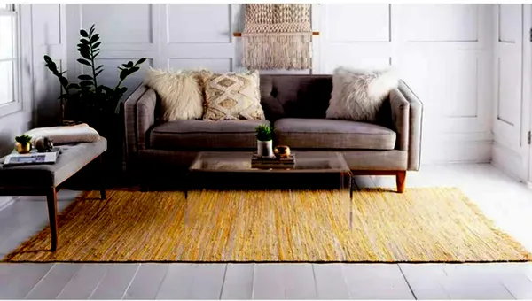 Rag_Rug_Chindi_Recycled__Cotton_Rug_Yellow_Flatweave_Rug_Perfect_For_Living_Rooms,_Large_Dining_Rooms,_5_x_8_Feet