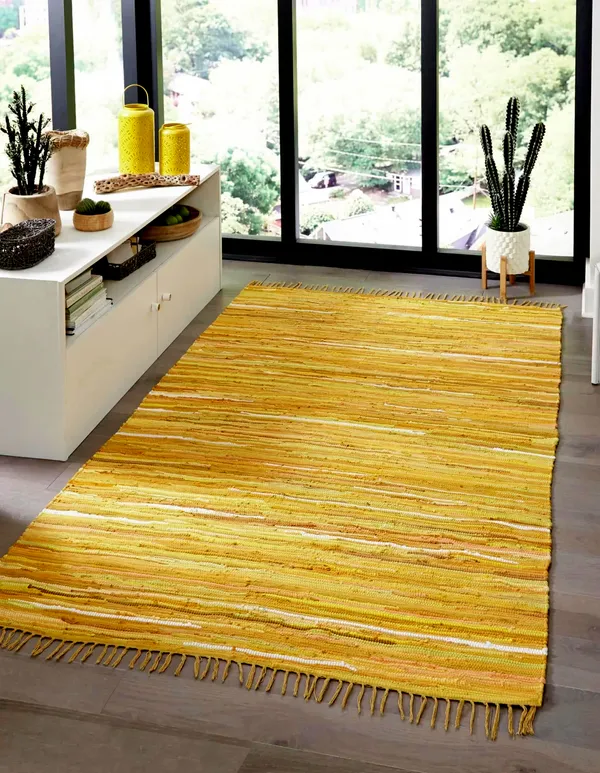 https://cdn-image.blitzshopdeck.in/ShopdeckCatalogue/tr:f-webp,w-600,fo-auto/632169db6230c68d23080d64/media/Rag_Rug_Chindi_Recycled__Cotton_Rug_Yellow_Flatweave_Rug_Perfect_For_Living_Rooms__Large_Dining_Rooms__5_x_8_Feet_GE4LN1JLCW_2023-12-14_1.jpg__Aaho Decor