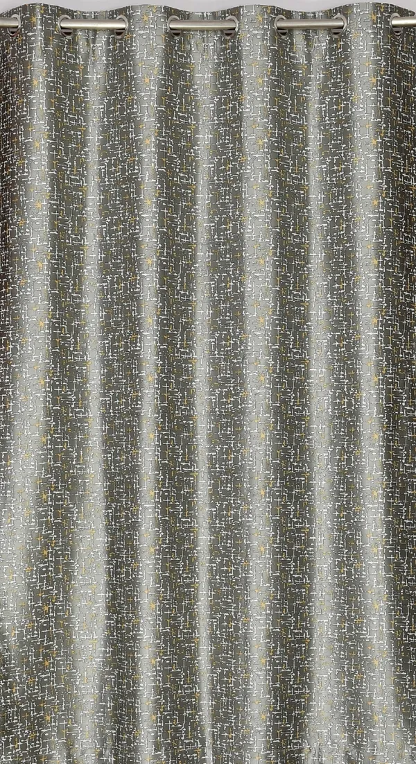 Texture_Print_Pack_of_2_Grey_Room_Darkening_Long_Door_Curtains