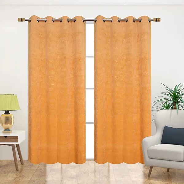 Velvet_Floral_Emboss_Pack_of_2_Beige_Blackout_Long_Door_Curtains