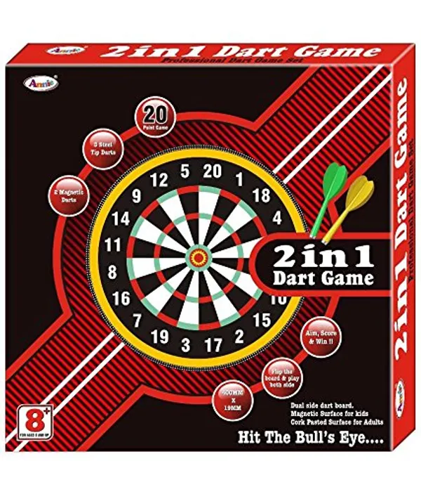 Annie_2_in_1_Dart_Game,_Multicolor