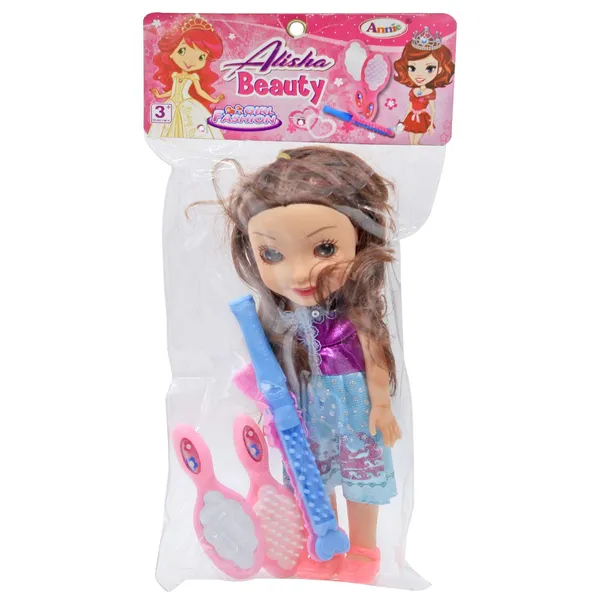 Annie_Alisha_Beauty_Doll_Kid_Girls_27_Cms_|_Snow_Sister_Fashion_Doll_Set_with_Make_up_Accessories_Straightener,_Hair_Comb_and_Mirror_Play_Set_for_Girls_with_Accessories_Best_Gift