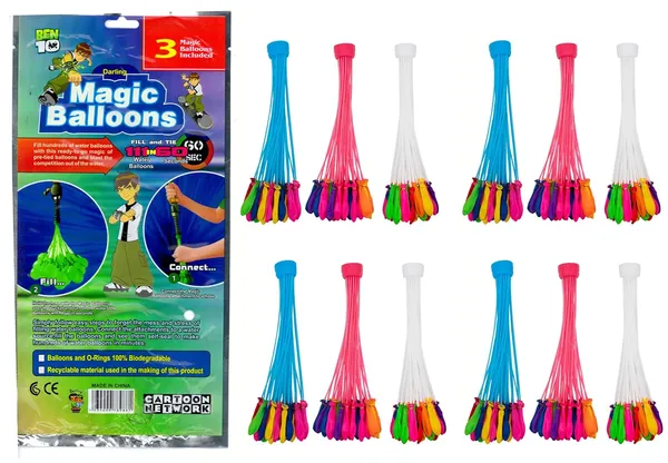 Quick_Magic_Balloon_for_Holi_Water_Balloons_Mix_Color,_Crazy_Quick_Fill_in_60_Seconds_Set_of_12_with_1_Universal_tap_Adapter_(444_Balloons),_Mix_Color