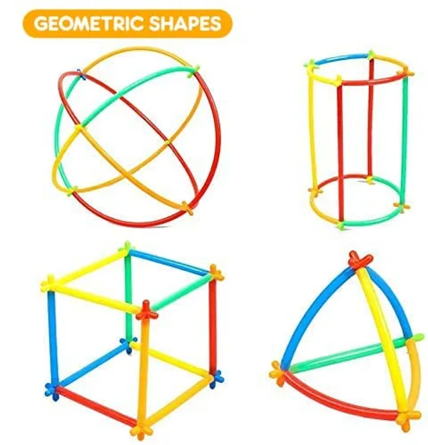 DIY_Colorful_Creative_Pipe_Straw_Stick_Puzzle_Blocks_90_Pieces,_Assembly_Building_Blocks_Educational_Toy_for_Kids_3+_Years