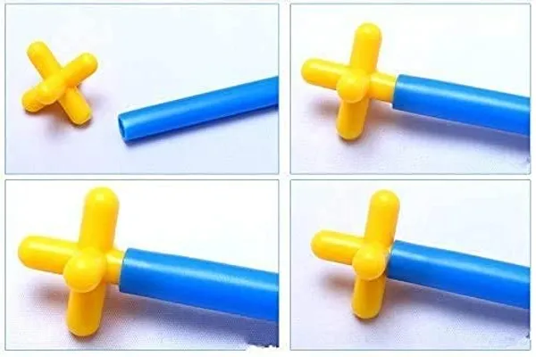 DIY_Colorful_Creative_Pipe_Straw_Stick_Puzzle_Blocks_90_Pieces,_Assembly_Building_Blocks_Educational_Toy_for_Kids_3+_Years