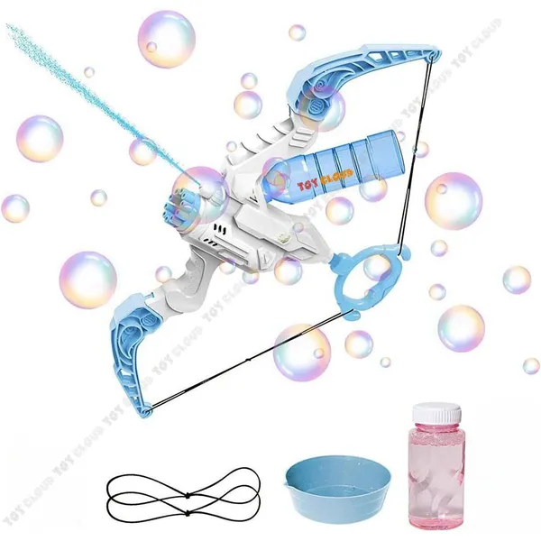 2_in_1_Automatic_Bow_&_Arrow_Bubble_Blaster_Gun_Machine,_Bubble_Blower_Shooting_&_Water_Gun_Splashing_Bubble_Toys_for_Kids_-_Blue