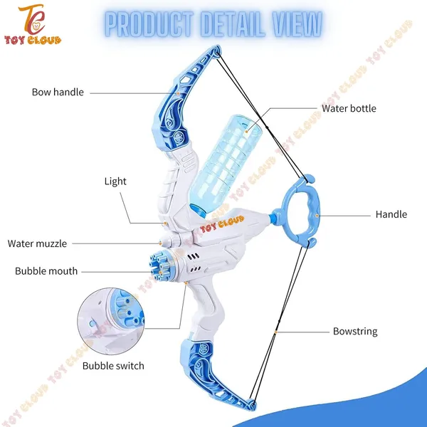 2_in_1_Automatic_Bow_&_Arrow_Bubble_Blaster_Gun_Machine,_Bubble_Blower_Shooting_&_Water_Gun_Splashing_Bubble_Toys_for_Kids_-_Blue
