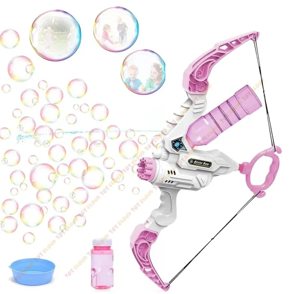 2_in_1_Bow_&_Arrow_Bubble_Blaster_Gun_Machine,_Bubble_Blower_Shooting_&_Water_Gun_Splashing_Bubble_Toys_for_Kids_Pink