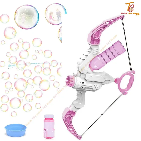 2_in_1_Bow_&_Arrow_Bubble_Blaster_Gun_Machine,_Bubble_Blower_Shooting_&_Water_Gun_Splashing_Bubble_Toys_for_Kids_Pink