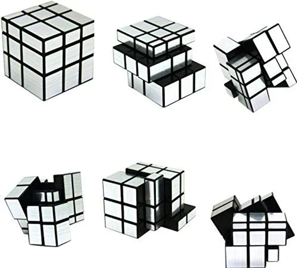 3X3_Silver_Mirror_Magic_Cube_High_Speed_Stickerless_Cube_For_Kids&Adults