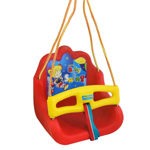 Deal_Bindaas_Nippon_Baby_Swing_for_Kids_|_Home_|_Balcony_|_with_Hook_|_1-3_Years_|_Jhula_|_String_and_Hook_Included_|_Rope_of_4_Feets_or_50_Inches_-_Red