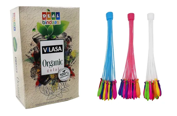 Gulal_200_Gms_And_Magic_Balloon_For_Holi_Water_Balloons_111_Fill_Magic_Holi_Water_Balloons_No_Need_to_Tie_Knots