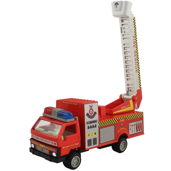 Shinsei_Toys_Fire_Brigade_in_Pull_Back_Action_with_Rotating&Extendable_Ladder,Red,_1_Piece,_Kid