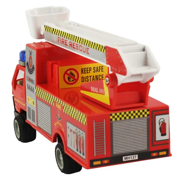 Shinsei_Toys_Fire_Brigade_in_Pull_Back_Action_with_Rotating&Extendable_Ladder,Red,_1_Piece,_Kid