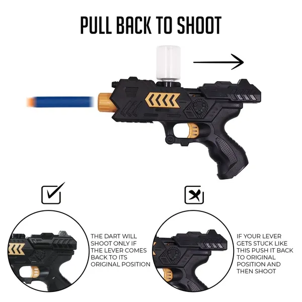 2_in_1_Force_Blaster_Toy_Gun_with_Jelly_Shots_&_10_Soft_Foam_Dart_Bullets_with_1_Hand_Strap_for_Darts_&_20_Pcs_Extra_Dart_Bullets,_Safe_and_Long_Range_Shooting_Gun_-_Multicolour