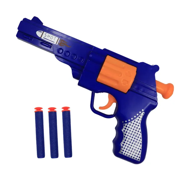 Pistol_Toy_Gun_Soft_Blaster_Bullet_Dart_Shooting_Toy_with_3_Safe_Foam_Bullets_with_Army_Man_Mobile_Bomb_for_Kids_8+Years_Green