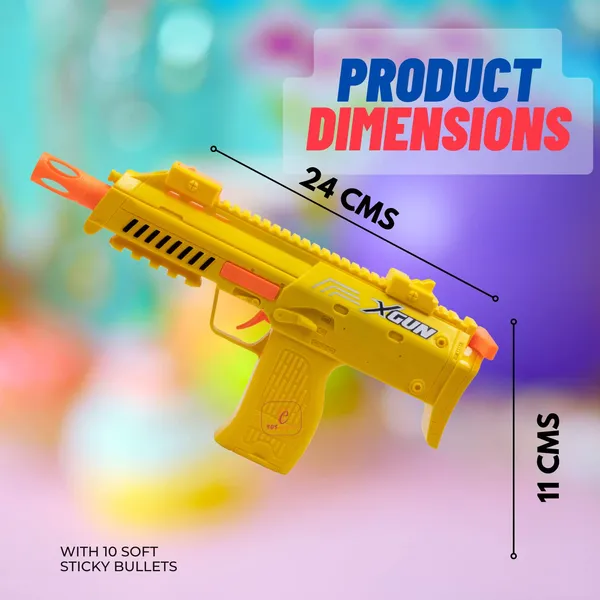 2_in_1_X-Shot_Blaster_Pistol_Toy_Gun_with_Jelly_Shots_&_10_Soft_Foam_Dart_Bullets_with_1_Hand_Strap_for_Darts,_Safe_and_Long_Range_Shooting_Gun_-_Multicolour