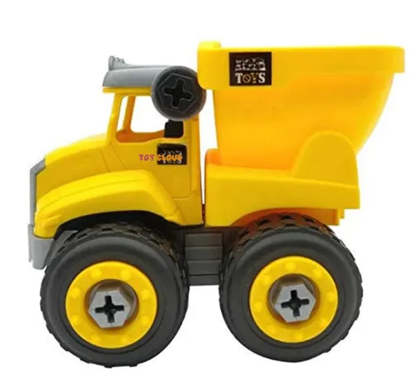 DIY_Do_It_Yourself_Construction_Vehicle_Play_Dumper_Truck_with_Screwdriver,_Unbreakable_Plastic_Assembly_STEM_Learning_Toy