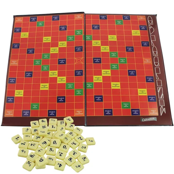 Calculink_Spellex_2_to_4_Players_Board_Game_Brainteaser_|_Math_&_English_Word_Game_for_Age_8_Up-_Calculation,_Spelling,_Vocabulary_Crossword