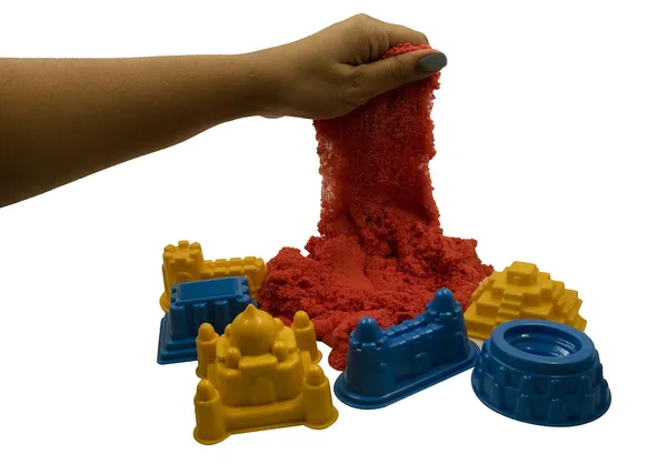 Creative_Active_Sand_Castle_Play_Set,_Non-Toxic_500_GMS_Sand_with_6_pcs_Castle_Molds_for_Kids