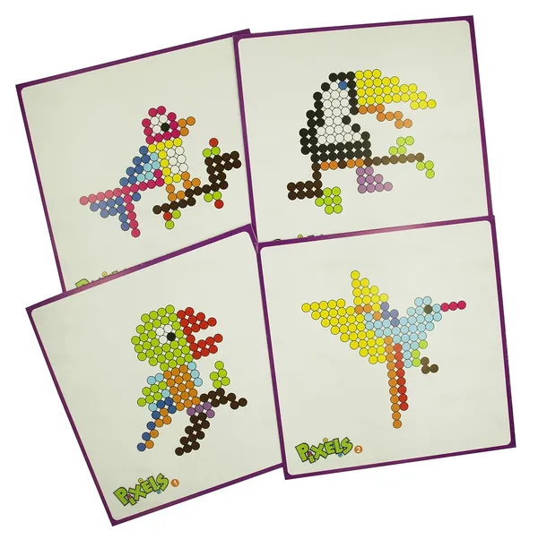 Pixels_Birds_n_Butterflies_Fridge_Magnets_Plastic,_Beads_Badges_Do-It-Yourself_Kit