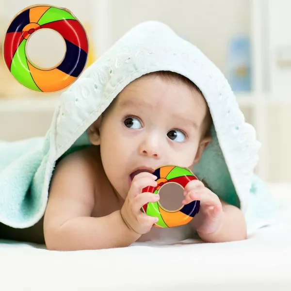 2_Water_Filled_Silicone_Teether_Contains_Distilled_Water_to_Soothe_Teething_Baby_Gums_BPA_Free_Odourless_Easy_to_Grip_for_Babies_Icecream_N_Ball