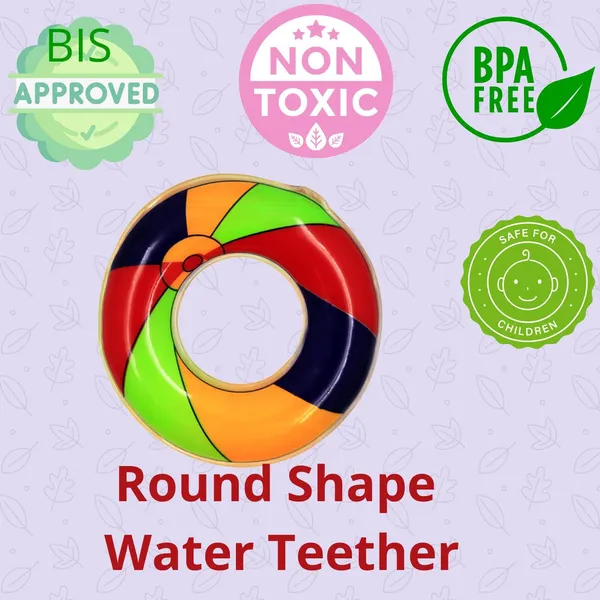 2_Water_Filled_Silicone_Teether_Contains_Distilled_Water_to_Soothe_Teething_Baby_Gums_BPA_Free_Odourless_Easy_to_Grip_for_Babies_Icecream_N_Ball