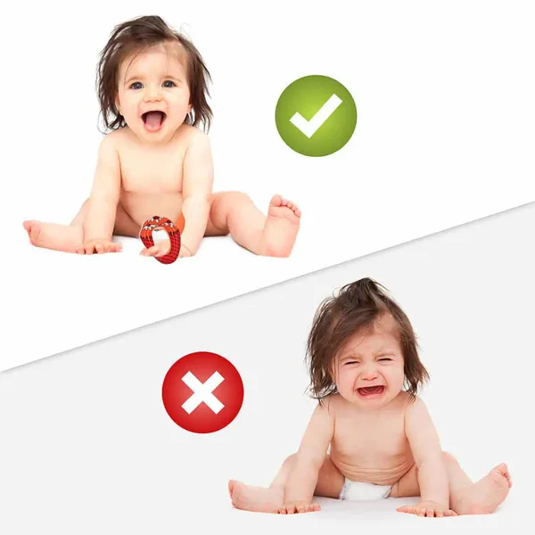 2_Water_Filled_Silicone_Teether_Contains_Distilled_Water_to_Soothe_Teething_Baby_Gums_BPA_Free_Odourless_Easy_to_Grip_for_Babies_Icecream_N_Grapes