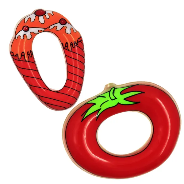 2_Water_Filled_Silicone_Teether_Contains_Distilled_Water_to_Soothe_Teething_Baby_Gums_BPA_Free_Odourless_Easy_to_Grip_for_Babies_Icecream_N_Tomato