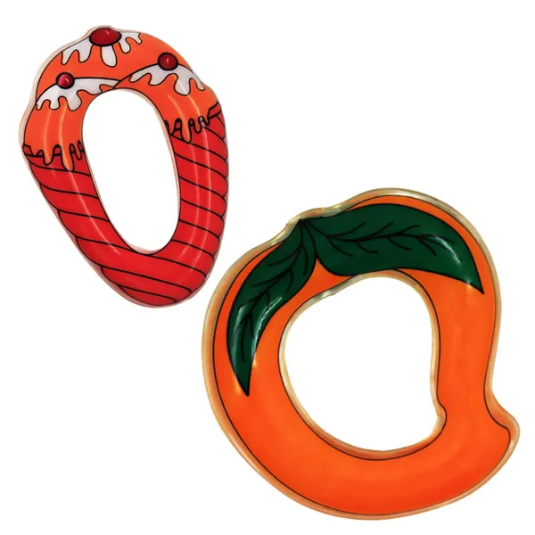 2_Water_Filled_Silicone_Teether_Contains_Distilled_Water_to_Soothe_Teething_Baby_Gums_BPA_Free_Odourless_Easy_to_Grip_for_Babies_Icecream_N_Mango
