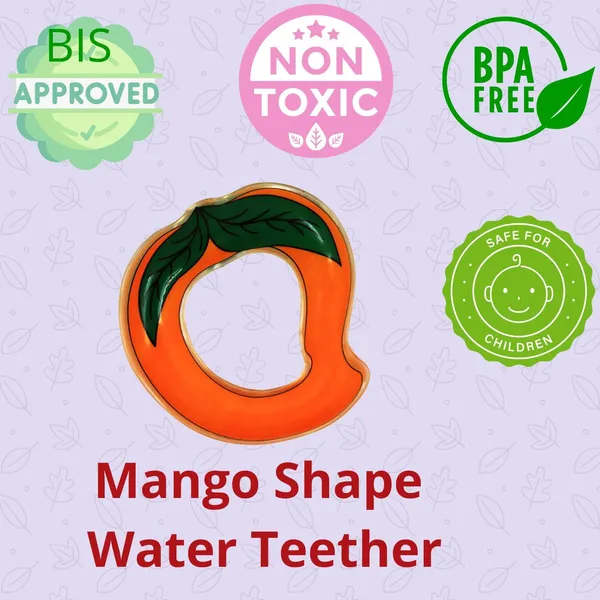2_Water_Filled_Silicone_Teether_Contains_Distilled_Water_to_Soothe_Teething_Baby_Gums_BPA_Free_Odourless_Easy_to_Grip_for_Babies_Icecream_N_Mango