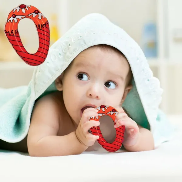2_Water_Filled_Silicone_Teether_Contains_Distilled_Water_to_Soothe_Teething_Baby_Gums_BPA_Free_Odourless_Easy_to_Grip_for_Babies_Icecream_N_Apple