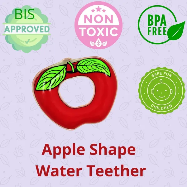 2_Water_Filled_Silicone_Teether_Contains_Distilled_Water_to_Soothe_Teething_Baby_Gums_BPA_Free_Odourless_Easy_to_Grip_for_Babies_Icecream_N_Apple