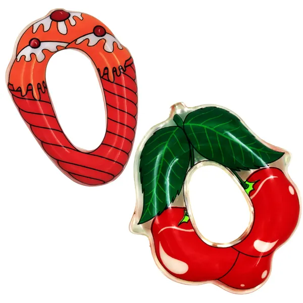 2_Water_Filled_Silicone_Teether_Contains_Distilled_Water_to_Soothe_Teething_Baby_Gums_BPA_Free_Odourless_Easy_to_Grip_for_Babies_Icecream_N_Cherry