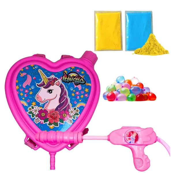 Holi_Pichkariun_Water_Blaster_with_Back_Holding_Tank_Water_Capacity_1_Liters_Spray_Squirt_Pistol_Pump_Water_Play_Toy_LW-WG43-GTTank02_Unicorn