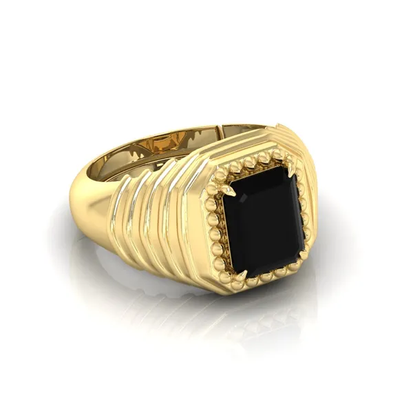 Buy Sulemani Hakik Ring With Natural Black Hakik Stone Stone Agate Silver  Plated Ring jaipur Gemstone Online at Best Prices in India - JioMart.
